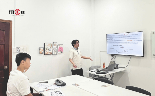 dạy IELTS ở IELTS The Tutors