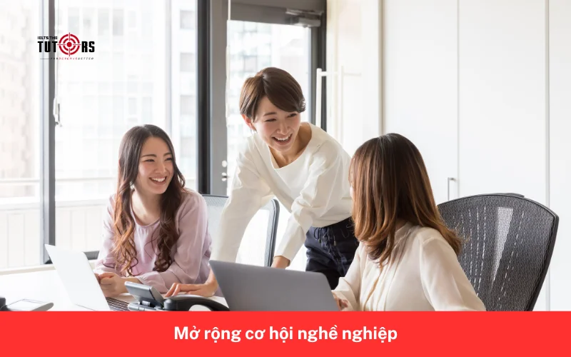 Co hoi viec lam rong mo khi co IELTS 3