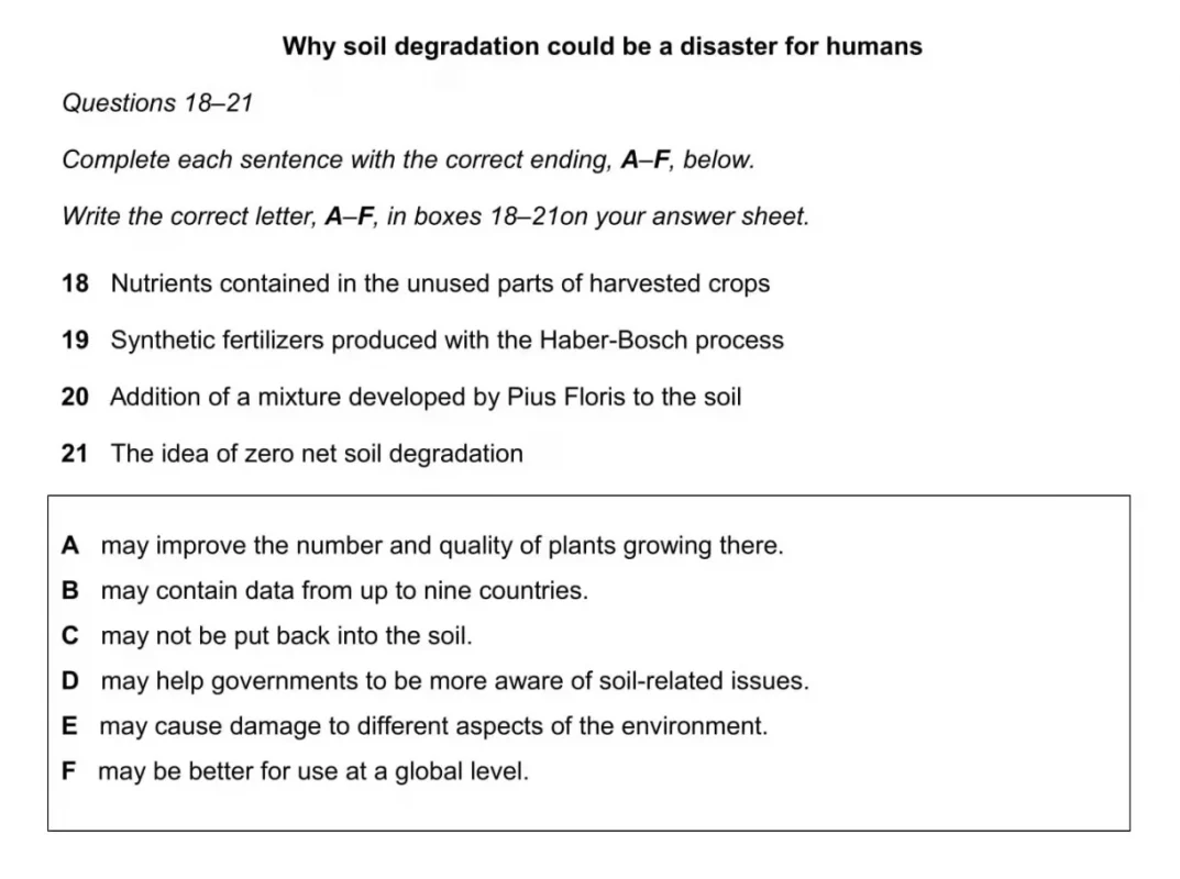 format Matching Sentence Endings