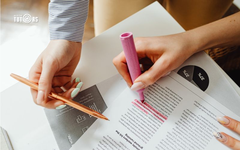 gạch chân keyword quan trọng itts