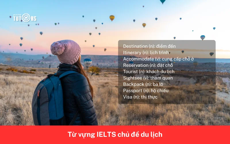 Từ vựng IELTS chủ đề du lịch 15