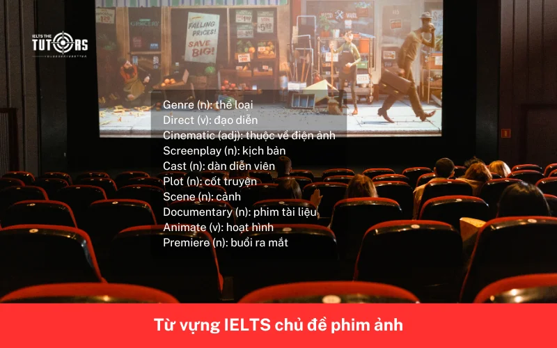Từ vựng IELTS chủ đề phim ảnh 11
