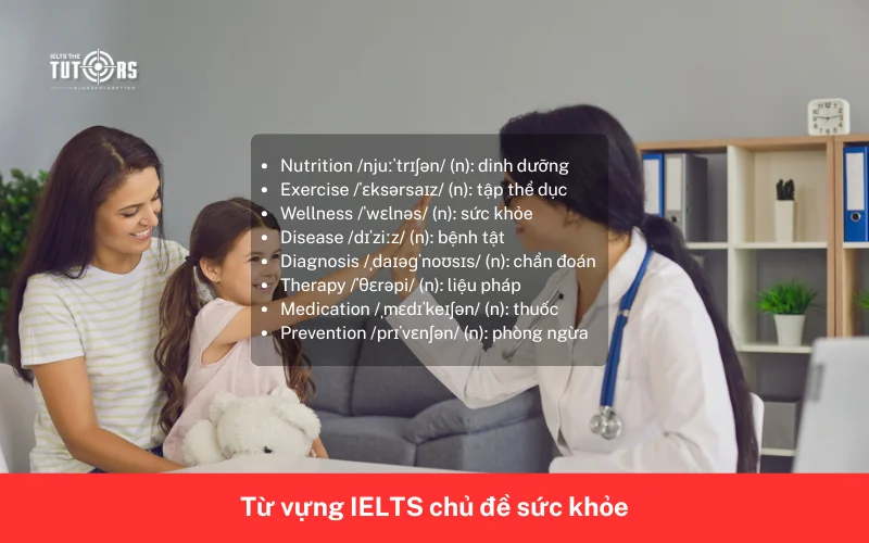 Từ vựng IELTS chủ đề sức khỏe 4