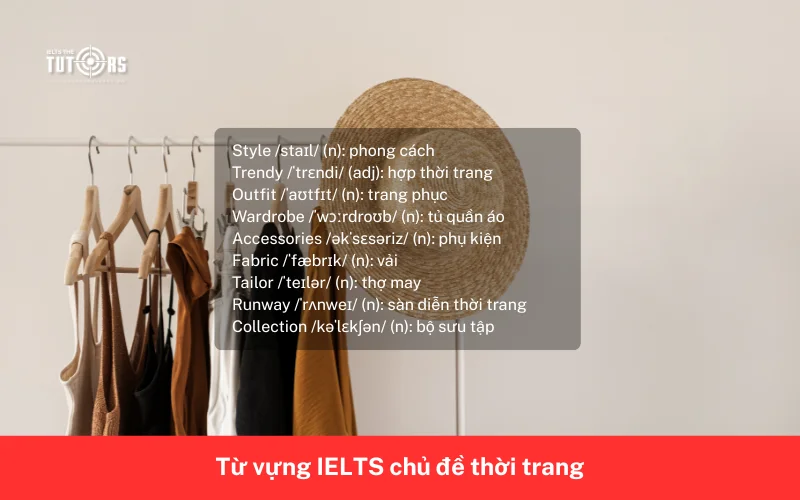 Từ vựng IELTS chủ đề thời trang 9