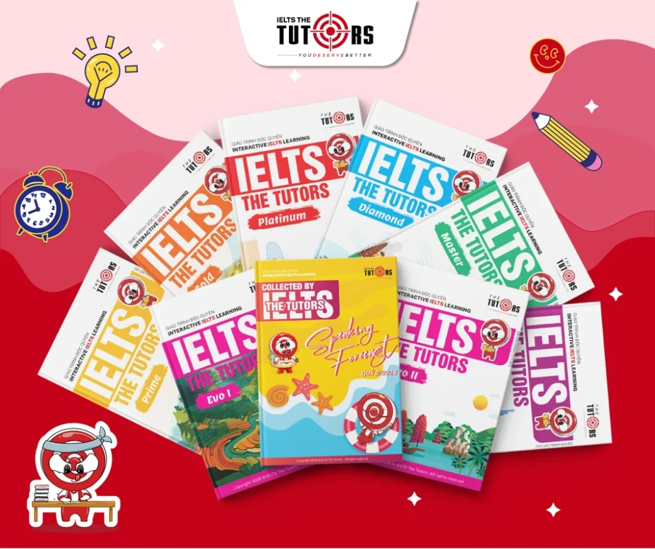 một số giáo trình nổi bật tại IELTS The Tutors