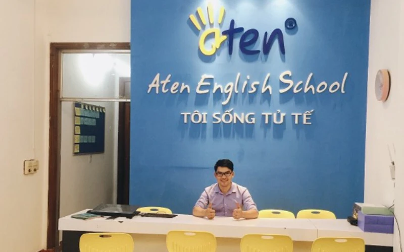 trung tâm tiếng Anh giao tiếp aten 6