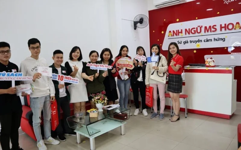 trung tâm tiếng anh Ms Hoa 6