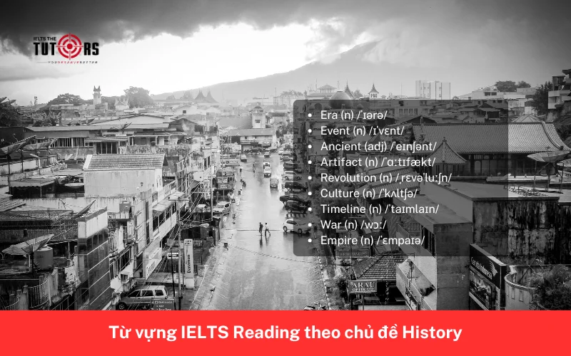 Từ vựng IELTS Reading theo chủ đề History 5