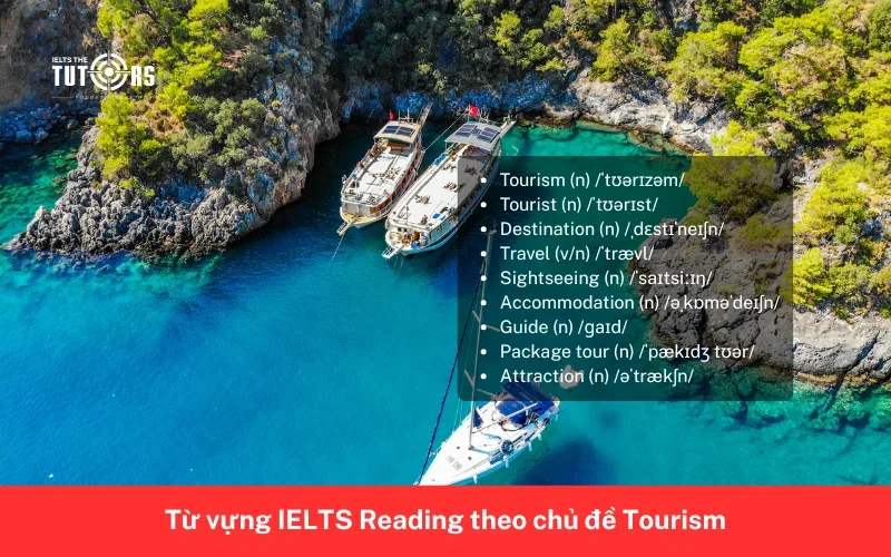 Từ vựng IELTS Reading theo chủ đề Tourism 3