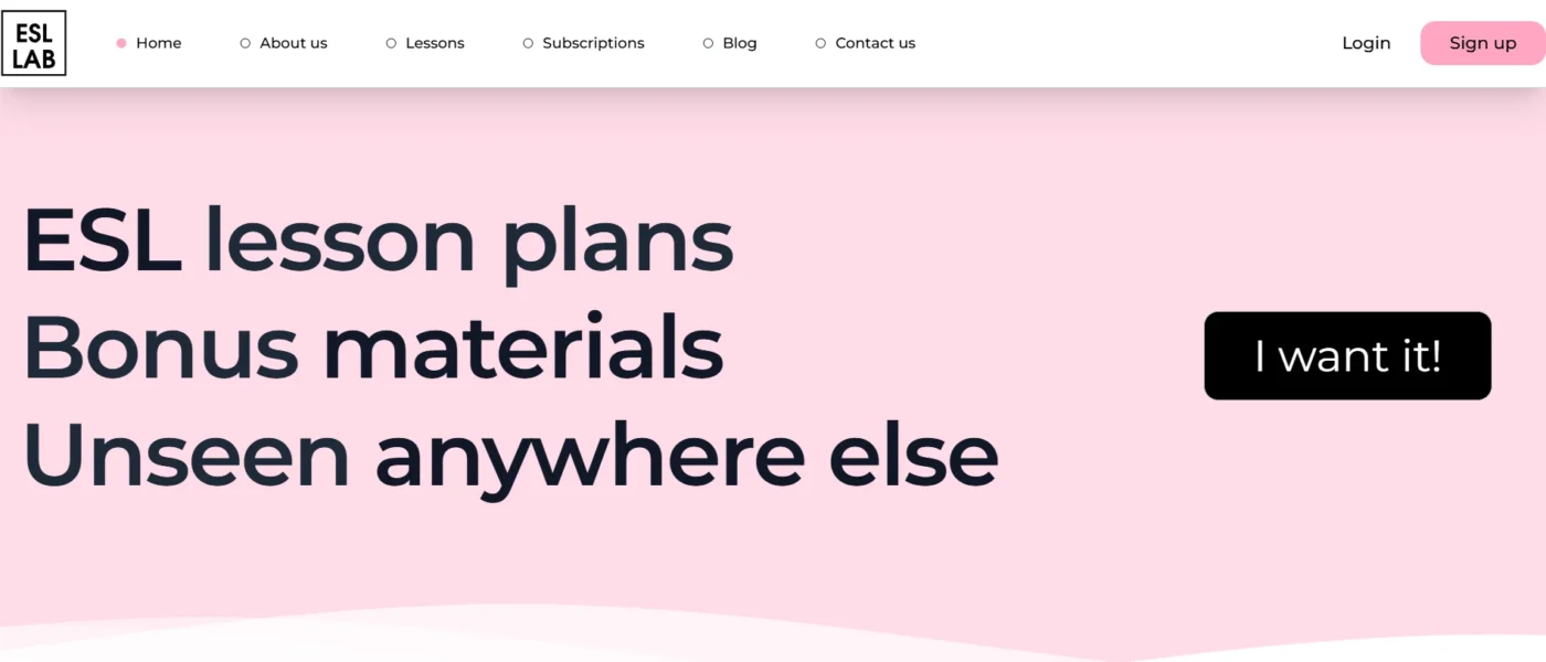 esl lab website itts11