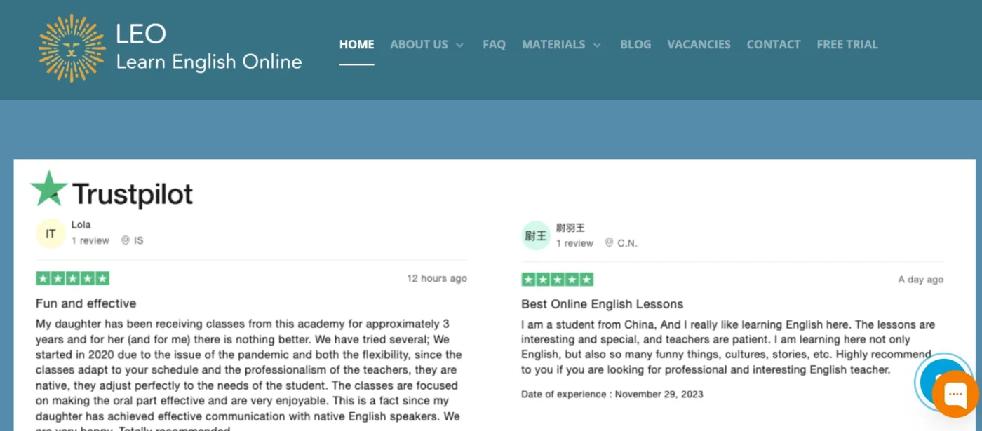 leo learn english website itts10