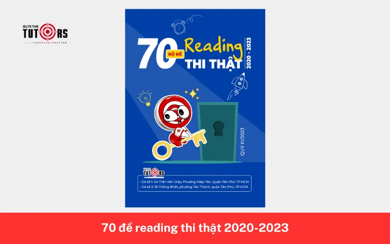 sách 70 đề reading thi thật 2020-2023 itts 10