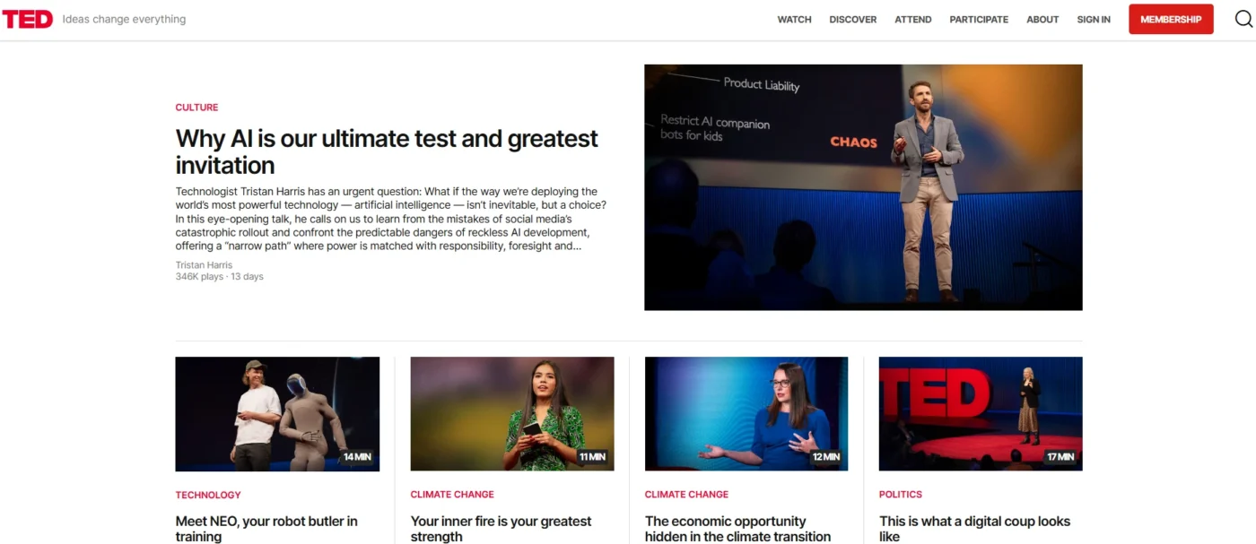 ted talk website itts6
