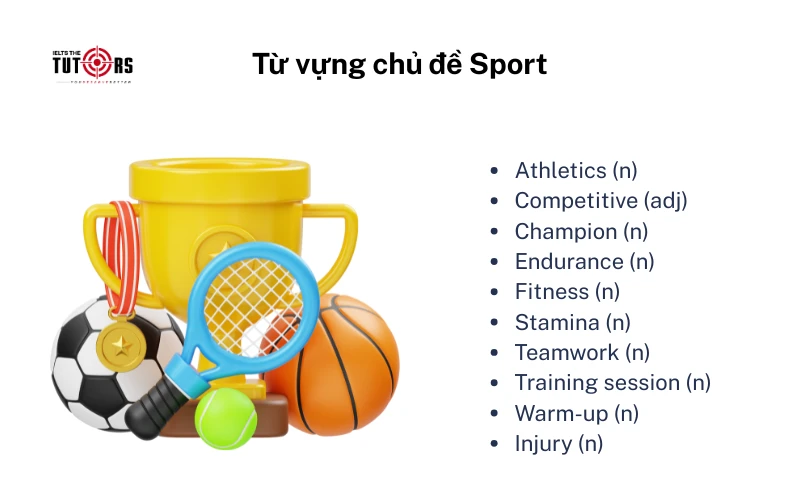 IELTS Speaking Vocabulary topic Sport 5