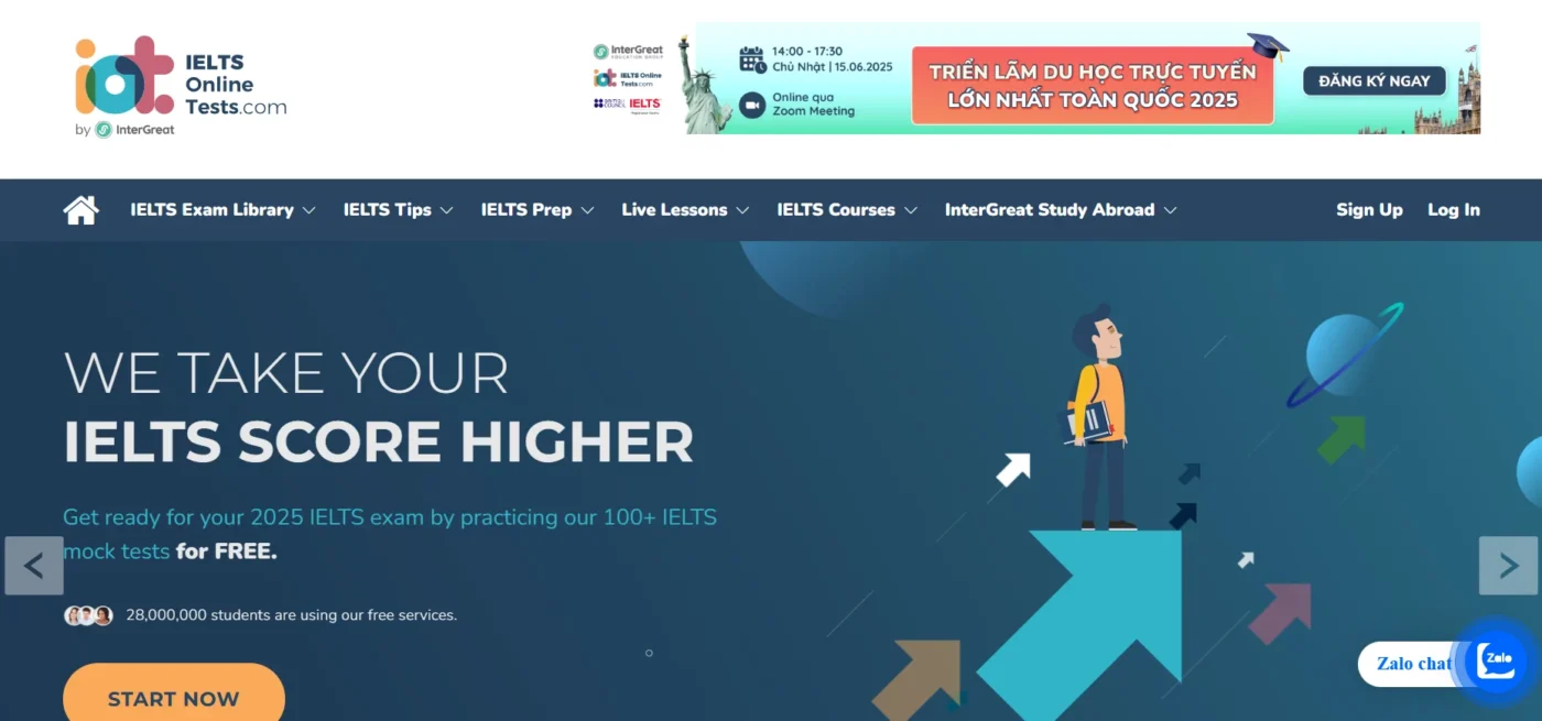 IELTS test Online itts 3