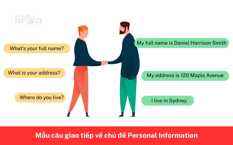 Mẫu câu giao tiếp về chủ đề Personal Information 1