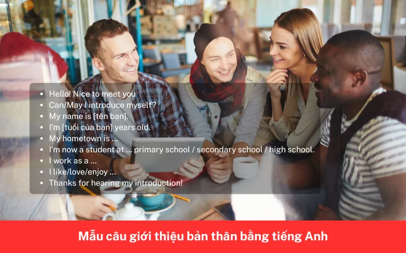 Mẫu câu giới thiệu bản thân bằng tiếng Anh 2