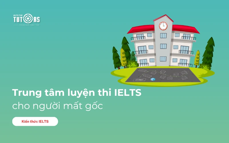 Trung tâm luyện thi IELTS cho người mất gốc thumbnail