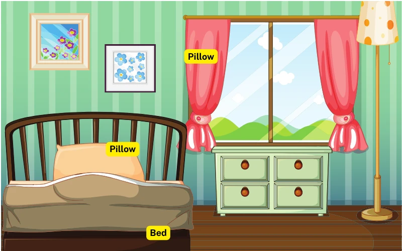 Từ vựng tiếng Anh về đồ dùng trong phòng ngủ 2