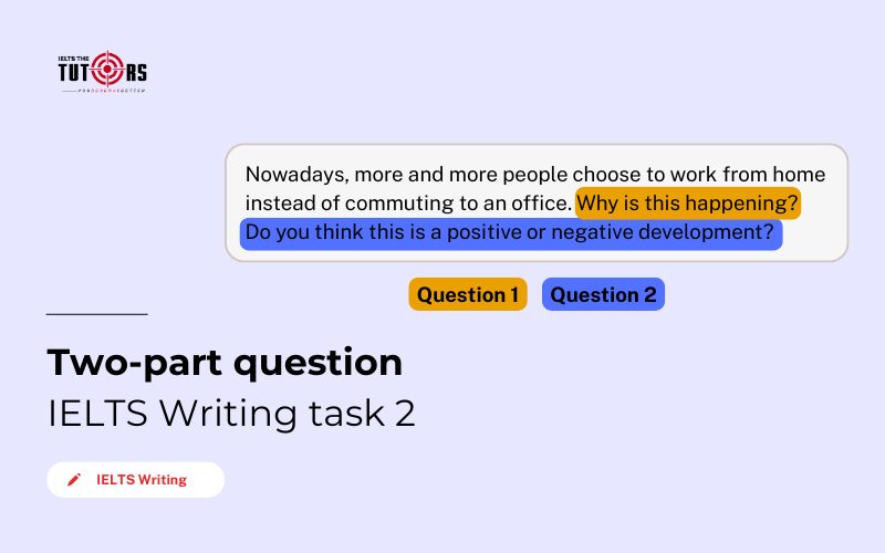 Two-part question IELTS Writing task 2 thumbnail