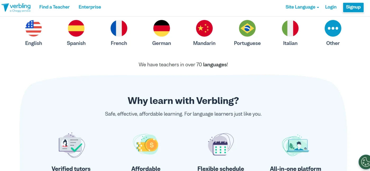 verbling website itts 11