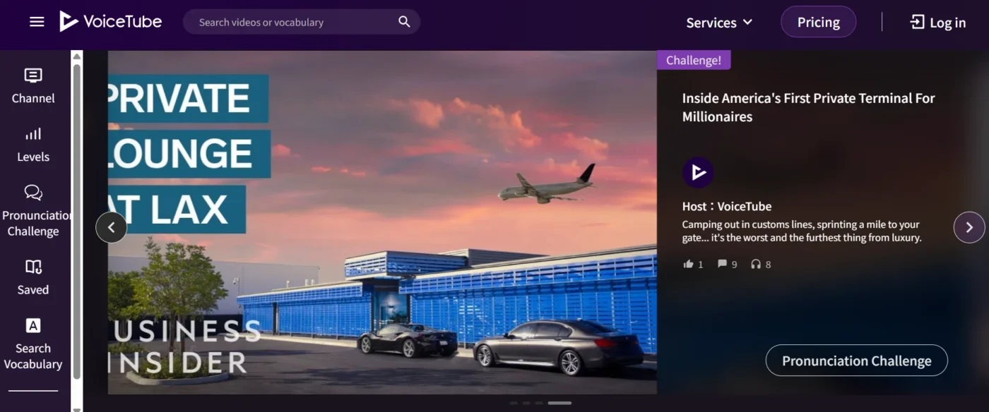 voicetube website itts 2
