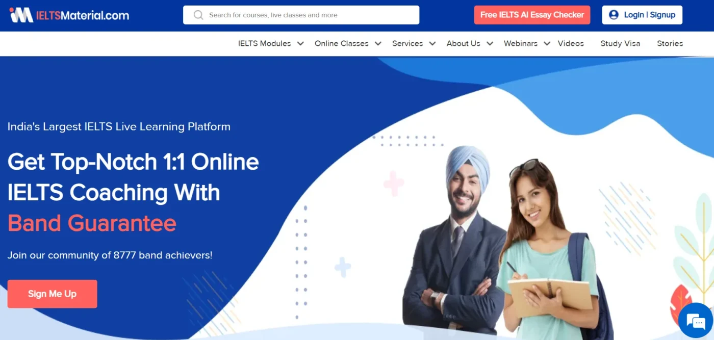 website IELTS Material itts 4