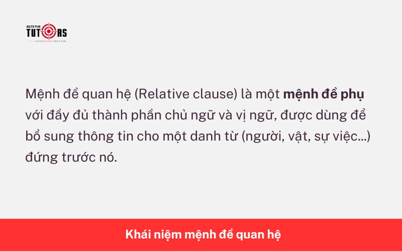 Khái niệm mệnh đề quan hệ 1