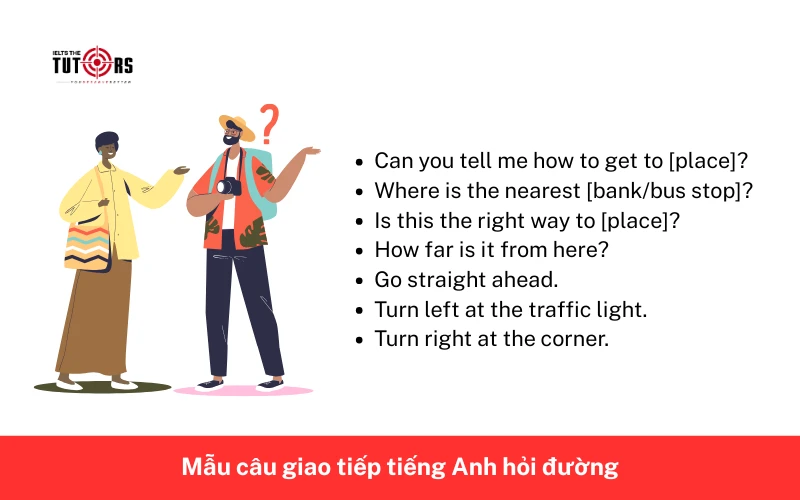 Mẫu câu giao tiếp tiếng Anh hỏi đường 4