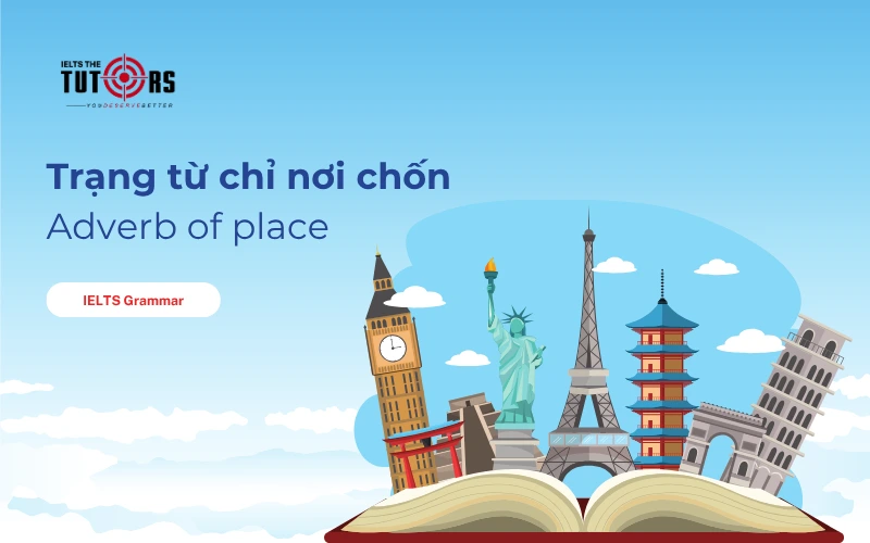 Trạng từ chỉ nơi chốn Adverb of place thumbnail