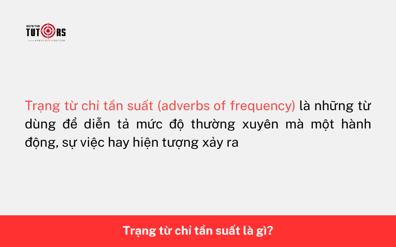 Trạng từ chỉ tần suất là gì 1