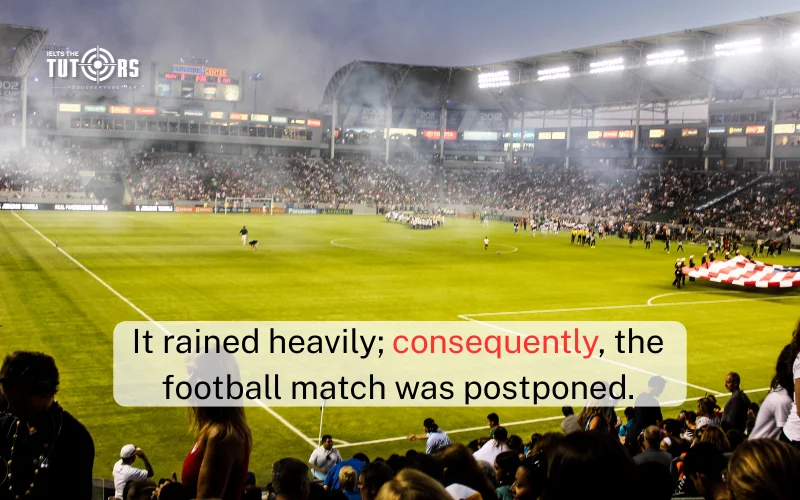 ví dụ về Conjunctive adverbs 1