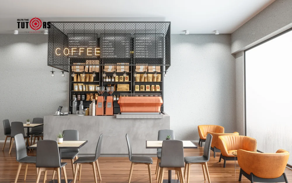 Describe a cafe you like to visit 15082501