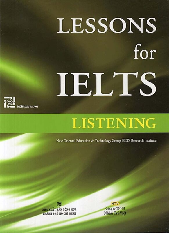Sách Lessons for IELTS Listening