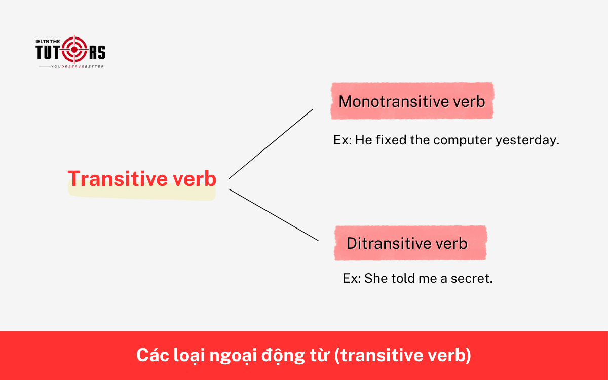Các loại ngoại động từ tiếng Anh 17112502
