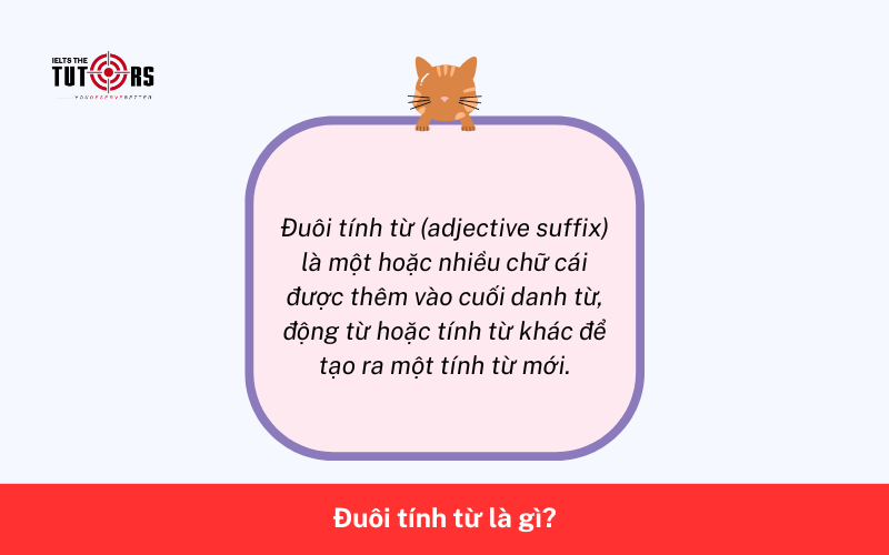 Đuôi tính từ là gì