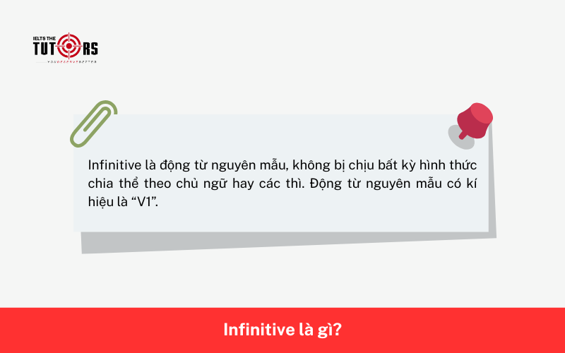 Infinitive là gì