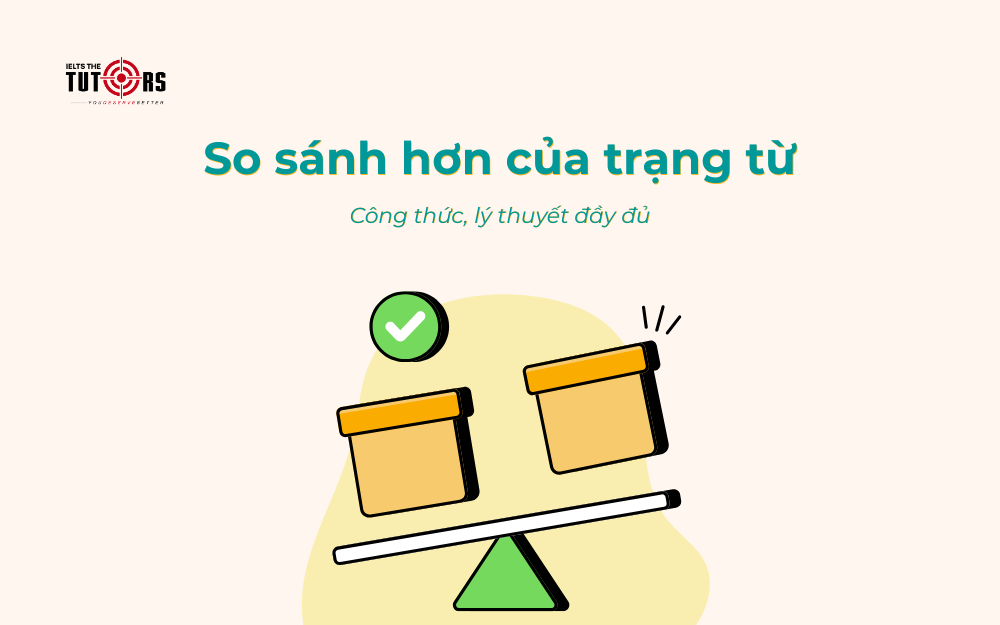 So sánh hơn của trạng từ