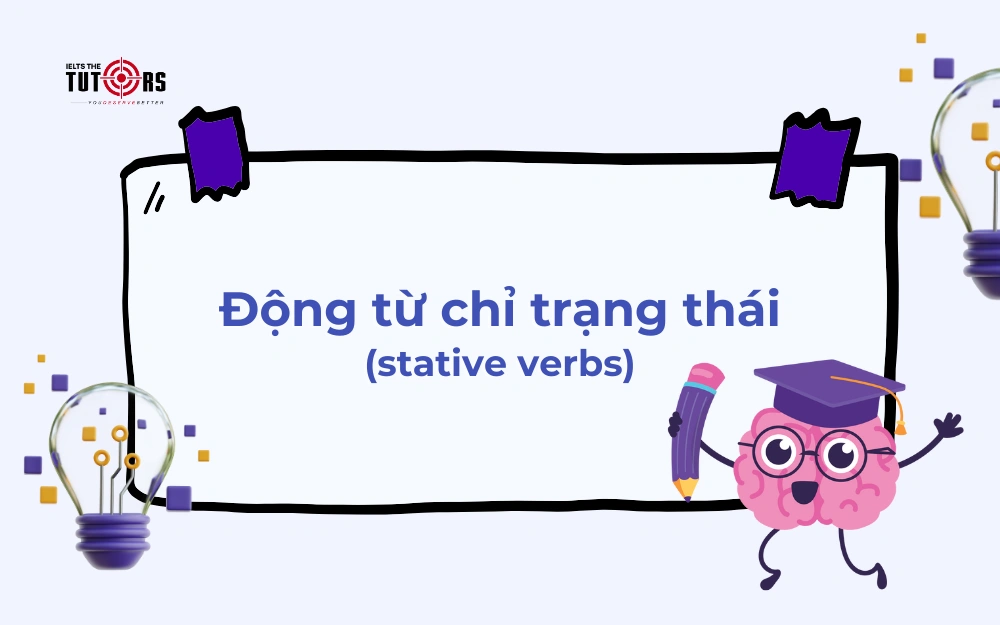 động từ chỉ trạng thái stative verbs thumbnail