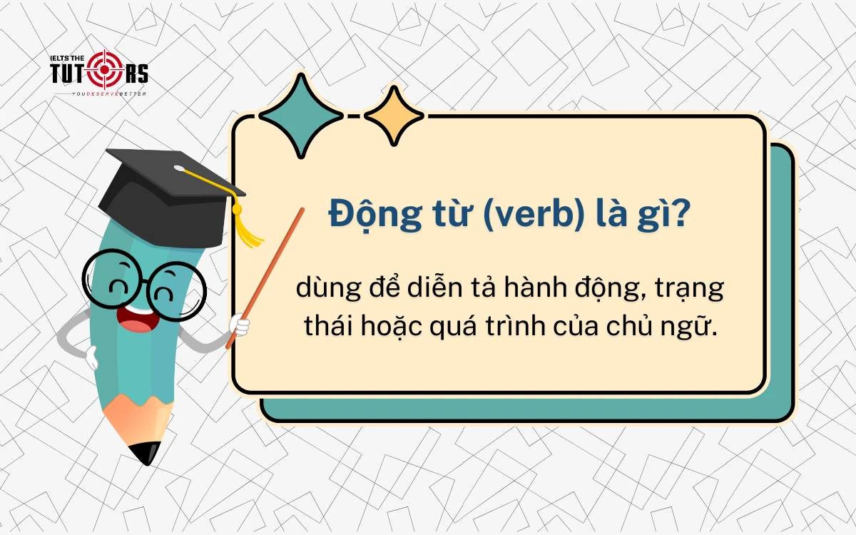 khái niệm về động từ tiếng Anh