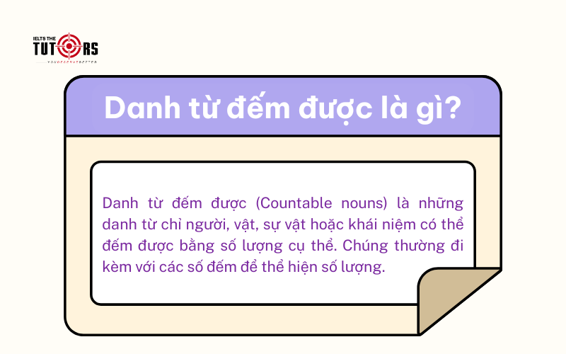Danh từ đếm được là gì