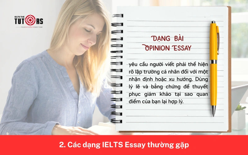 Dạng bài Opinion Essay
