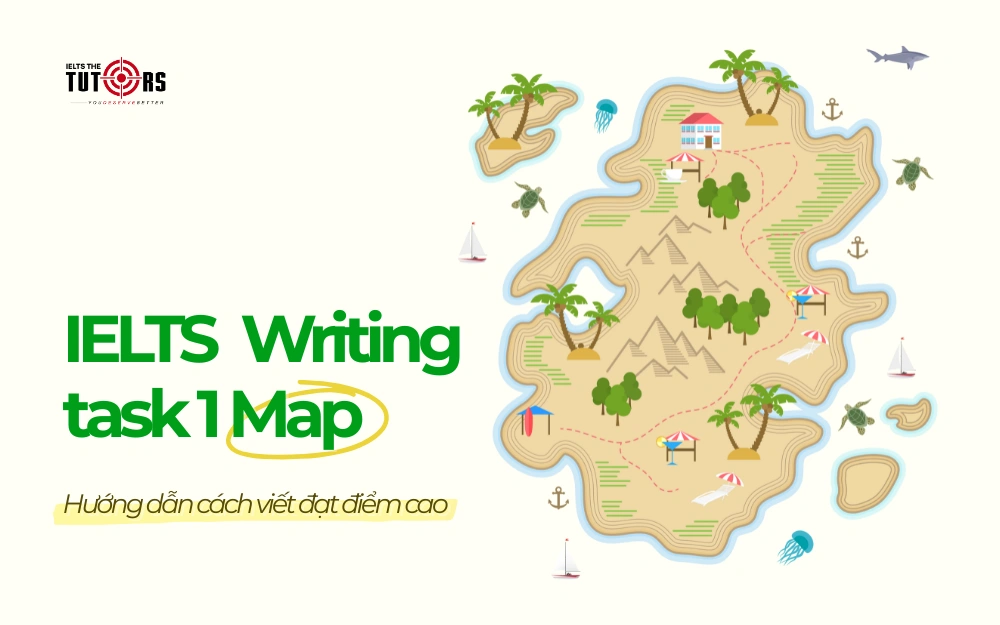 IELTS Writing task 1 Map thumbnail