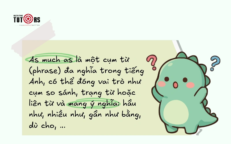 As much as là gì