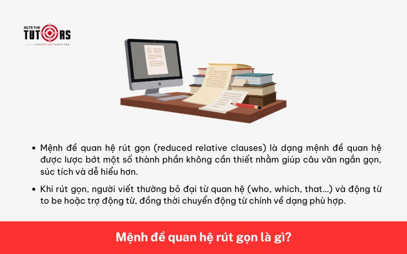 Mệnh đề quan hệ rút gọn là gì