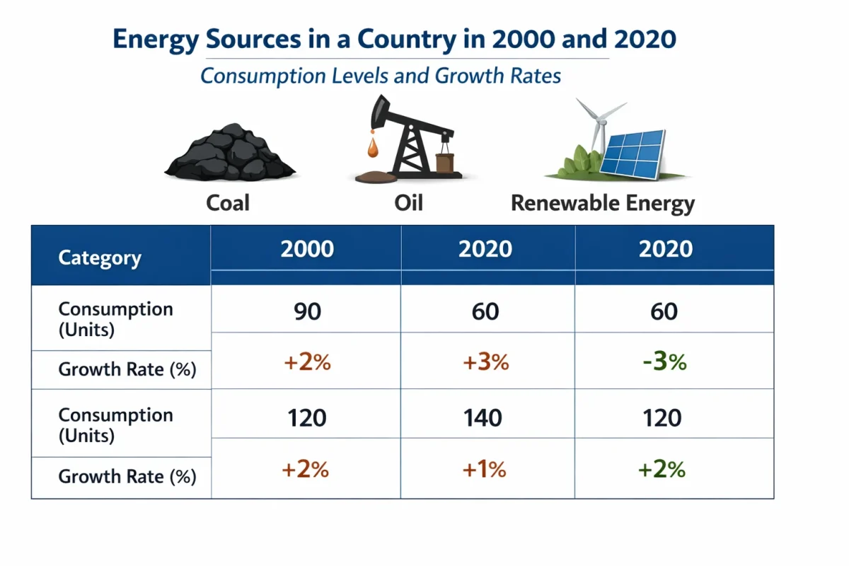 energy sources used in a country in 2000 and 2020 10022604