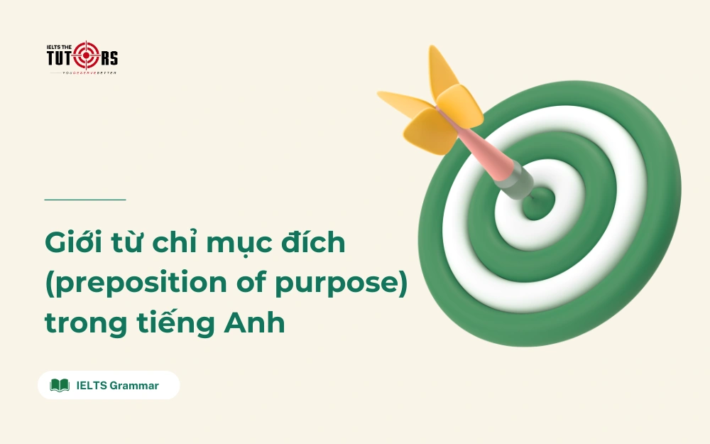 Giới từ chỉ mục đích (preposition of purpose​) thumbnail