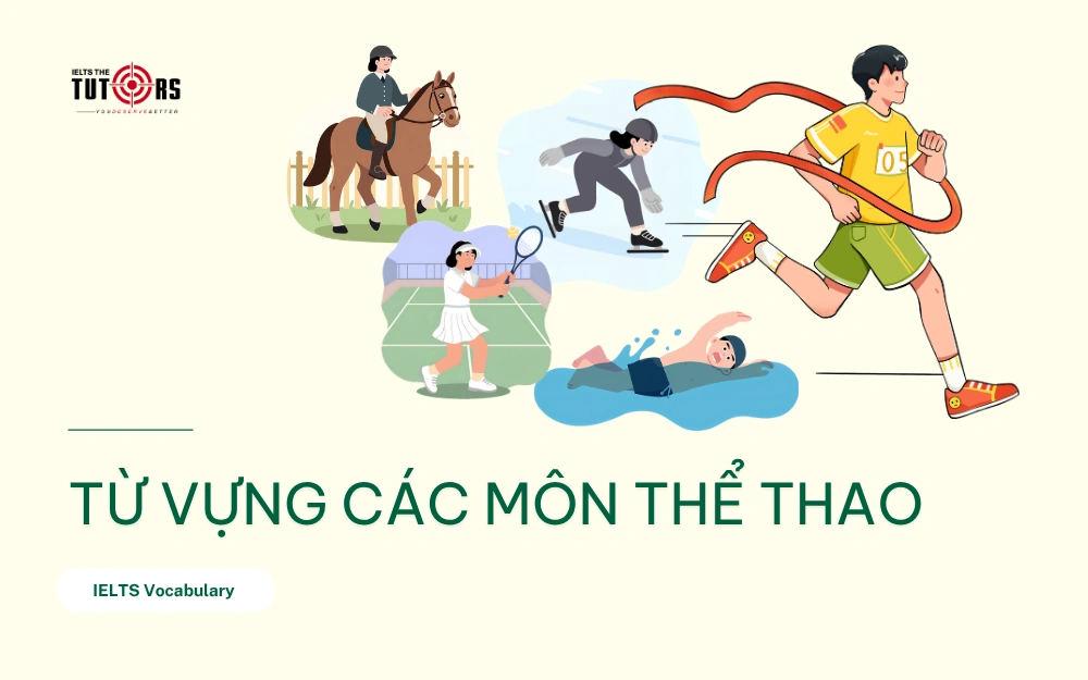 Từ vựng các môn thể thao bằng tiếng Anh thumbnail