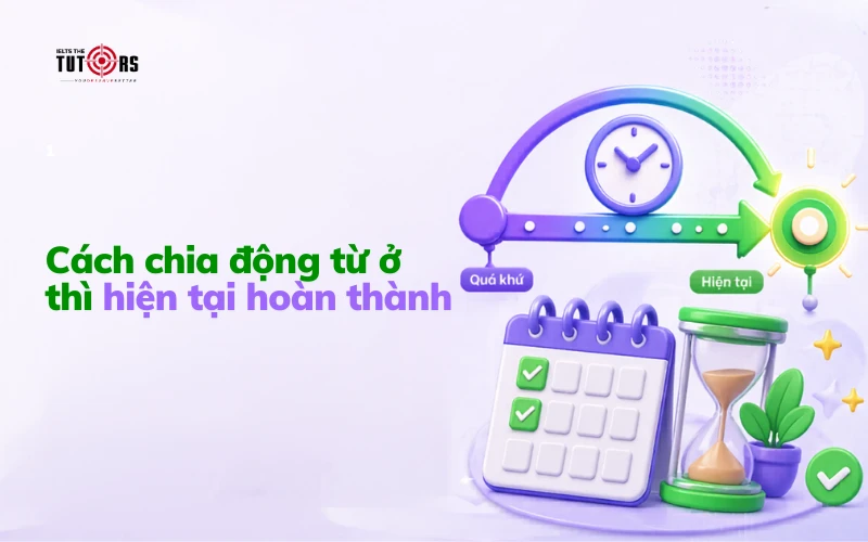 Cách chia động từ ở thì hiện tại hoàn thành