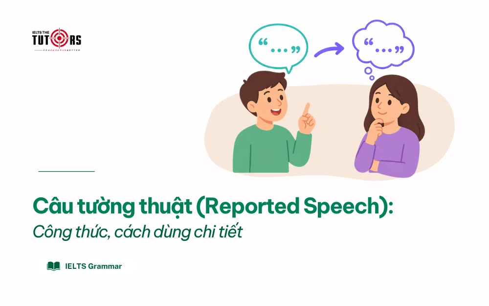 Câu tường thuật (Reported Speech) thumbnail